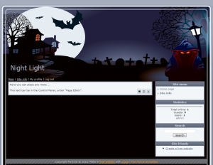 Nightlight Theme for uCoz